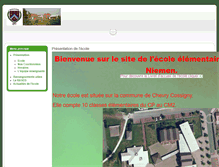 Tablet Screenshot of ecoleprimaire.chevry-cossigny.com